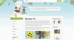 Desktop Screenshot of mysterytin.com