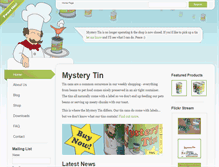 Tablet Screenshot of mysterytin.com